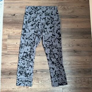 lululemon athletica Align Leggings in Black and Gray Floral